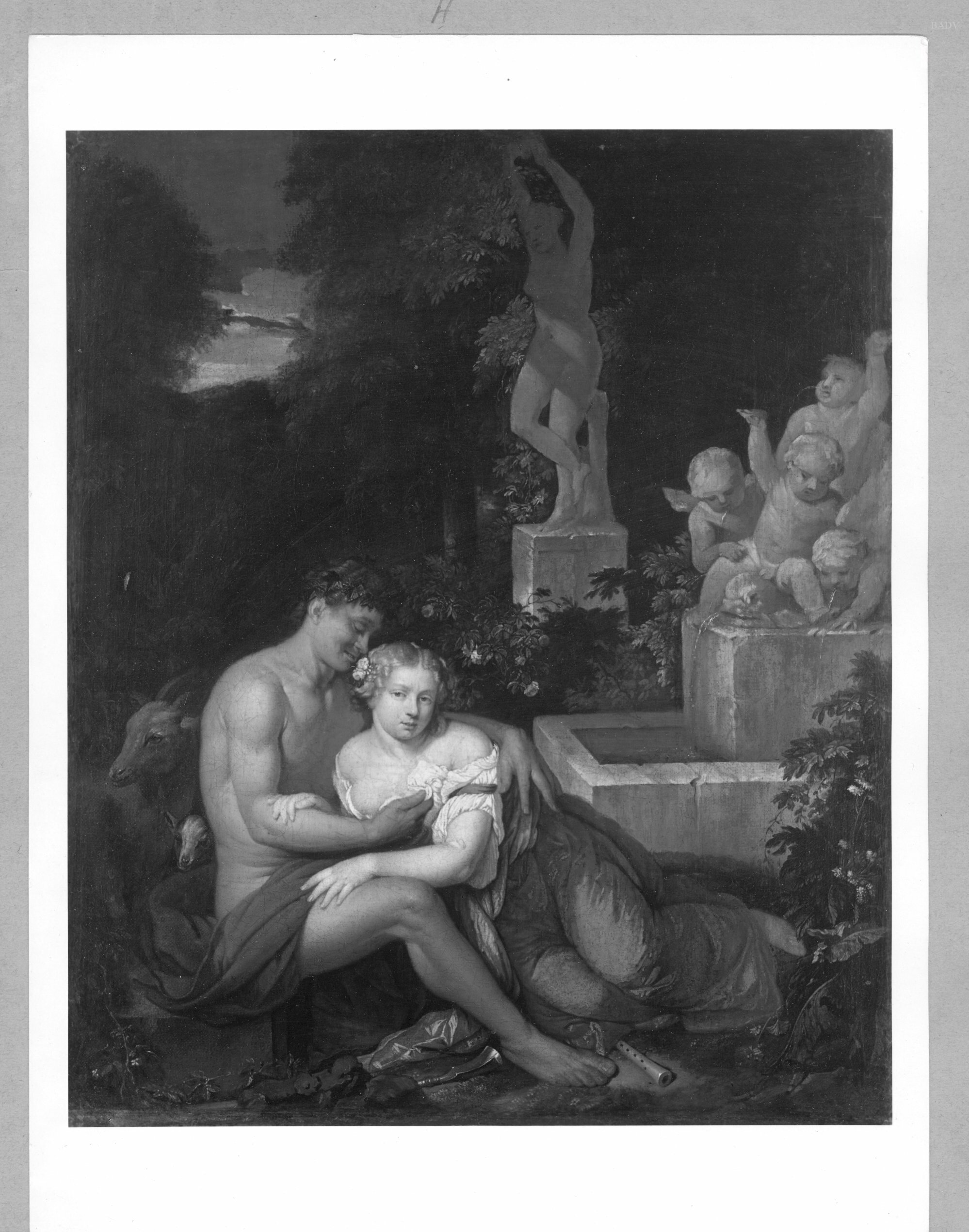 Caspar Netscher, shepherd + shepherdess