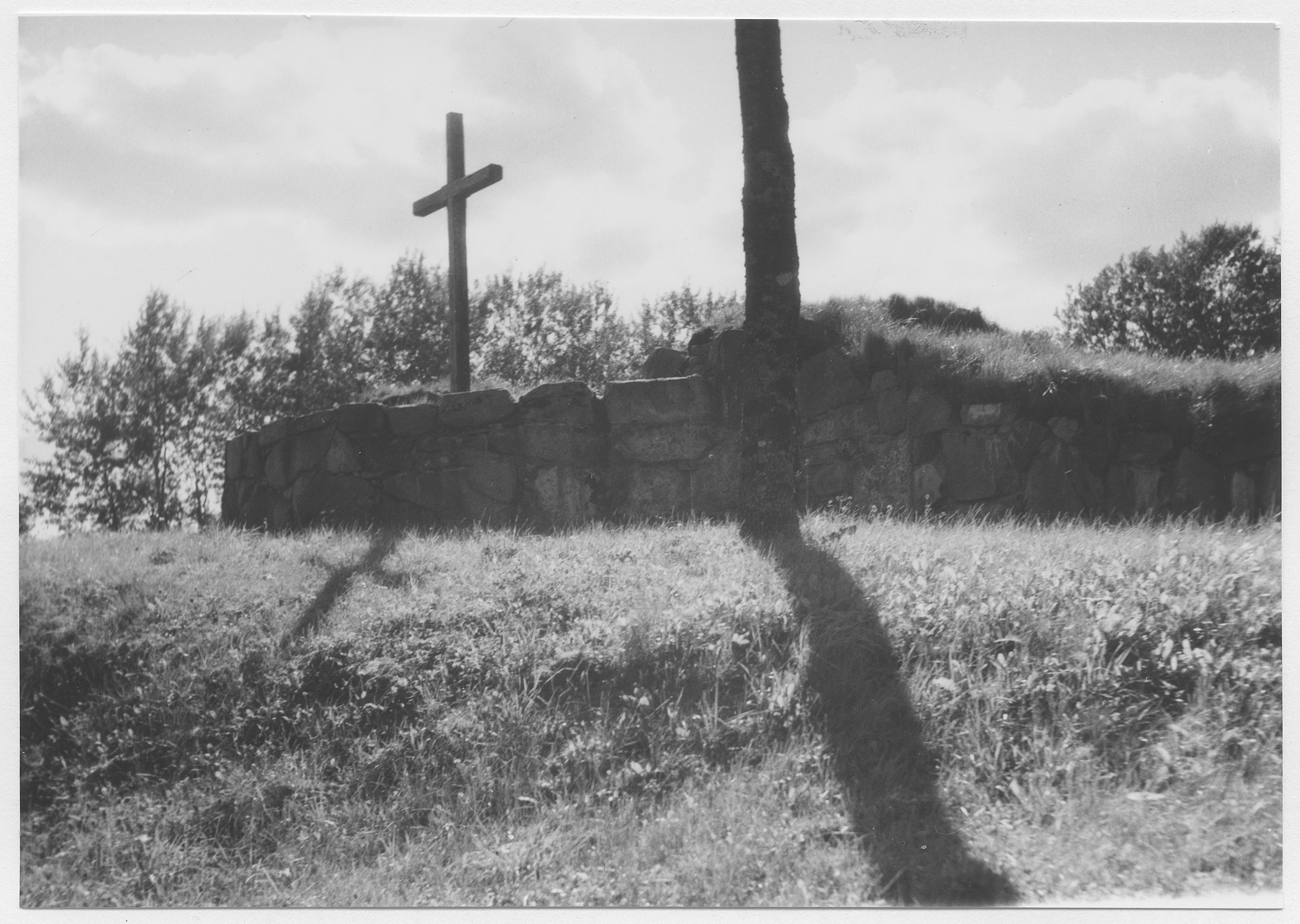 Mårten Sjöbeck, Nittorps gamla kyrka, lämningar