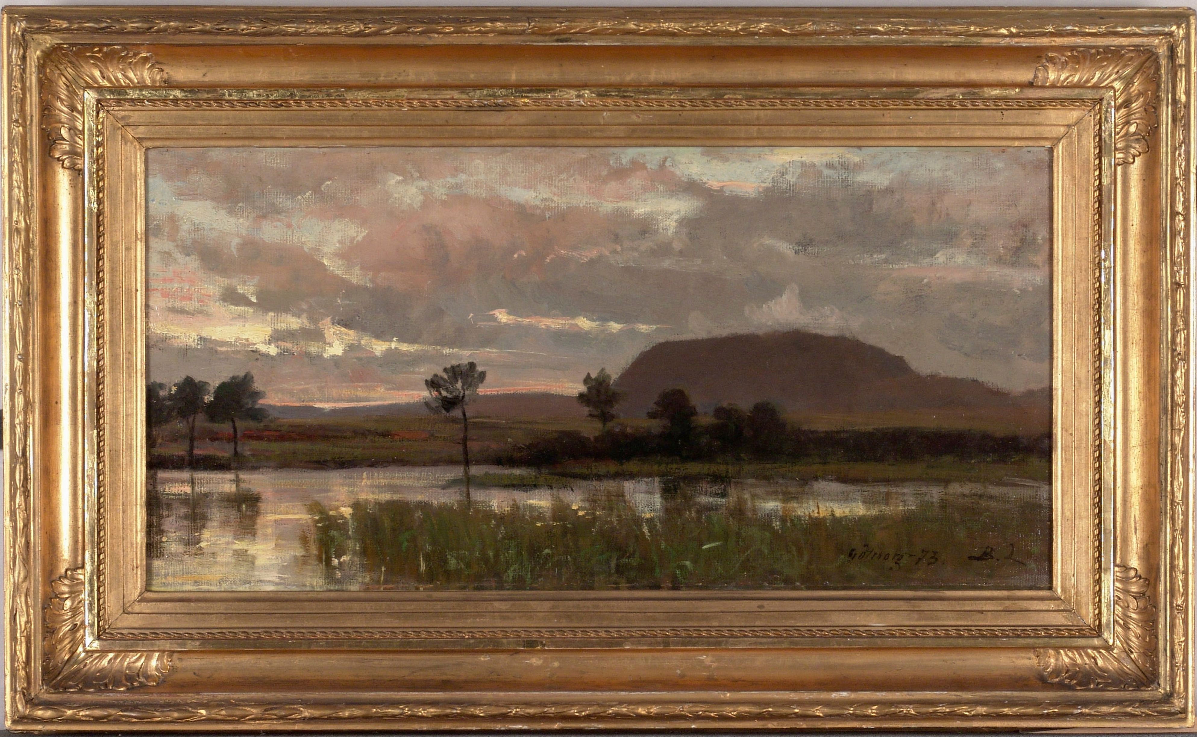 Berndt Lindholm, Landscape from the Surroundings of Göteborg