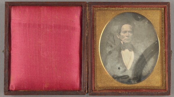 Unknown, [Portrait of a Seated Man]