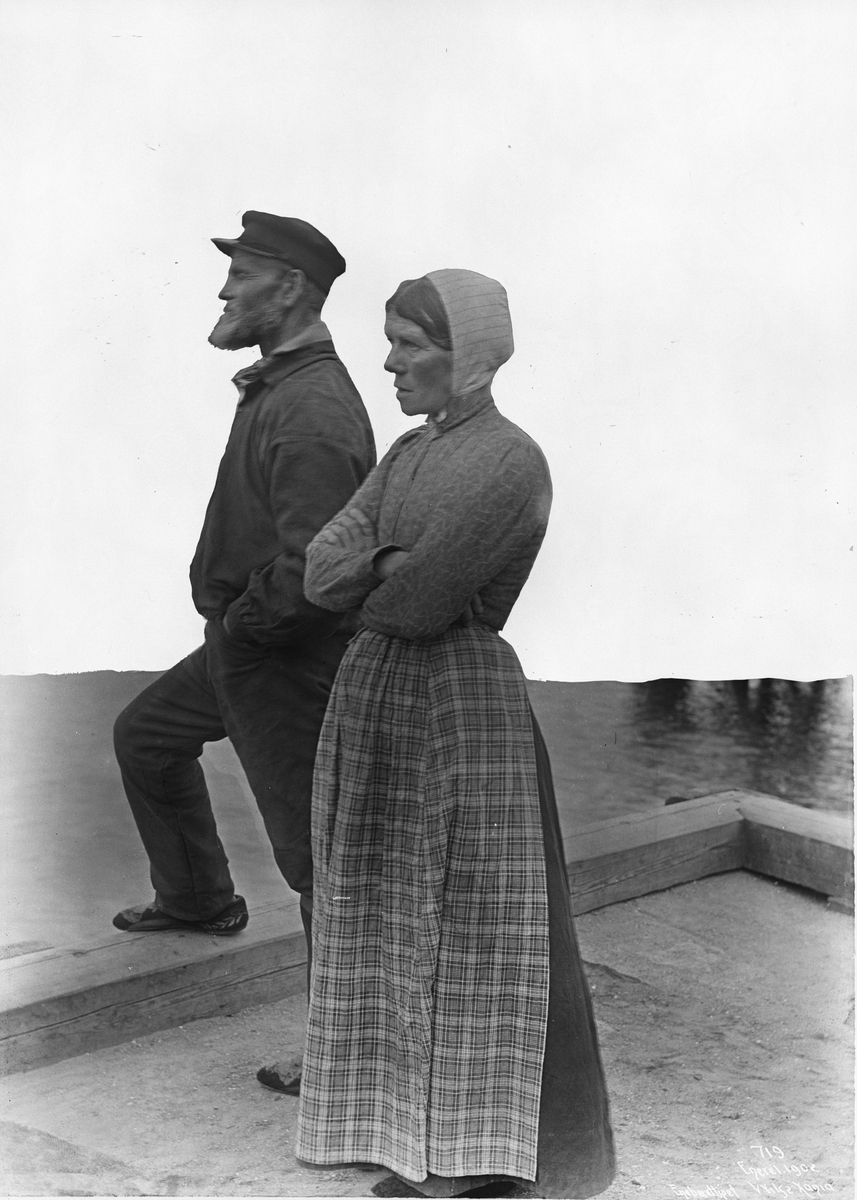 Anders Beer Wilse, Prot: Bergen Et fiskerpar 1902