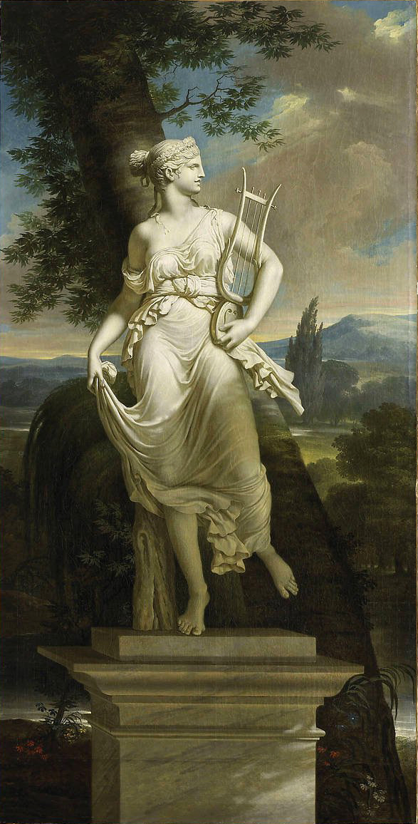 Charles Meynier, Statue of Polymnia