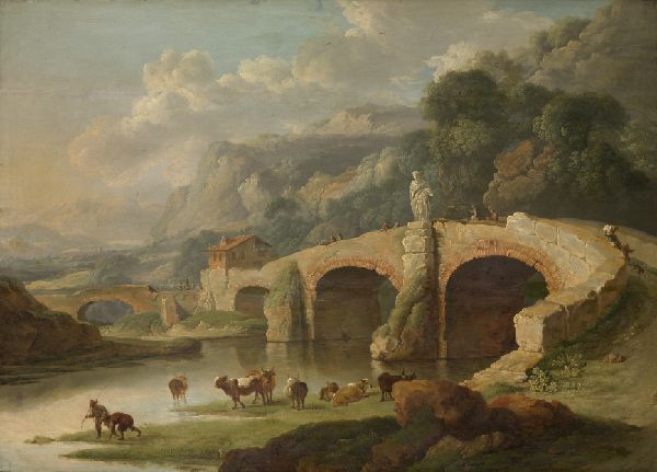 Christian Wilhelm Ernst Dietrich, Italian Landscape