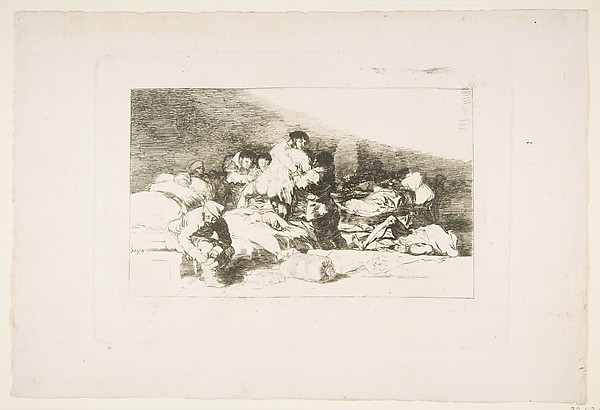 Goya (Francisco de Goya y Lucientes), Plate 25 from "The Disasters of War" (Los Desastres de la Guerra): 'These too' (Tambien estos)