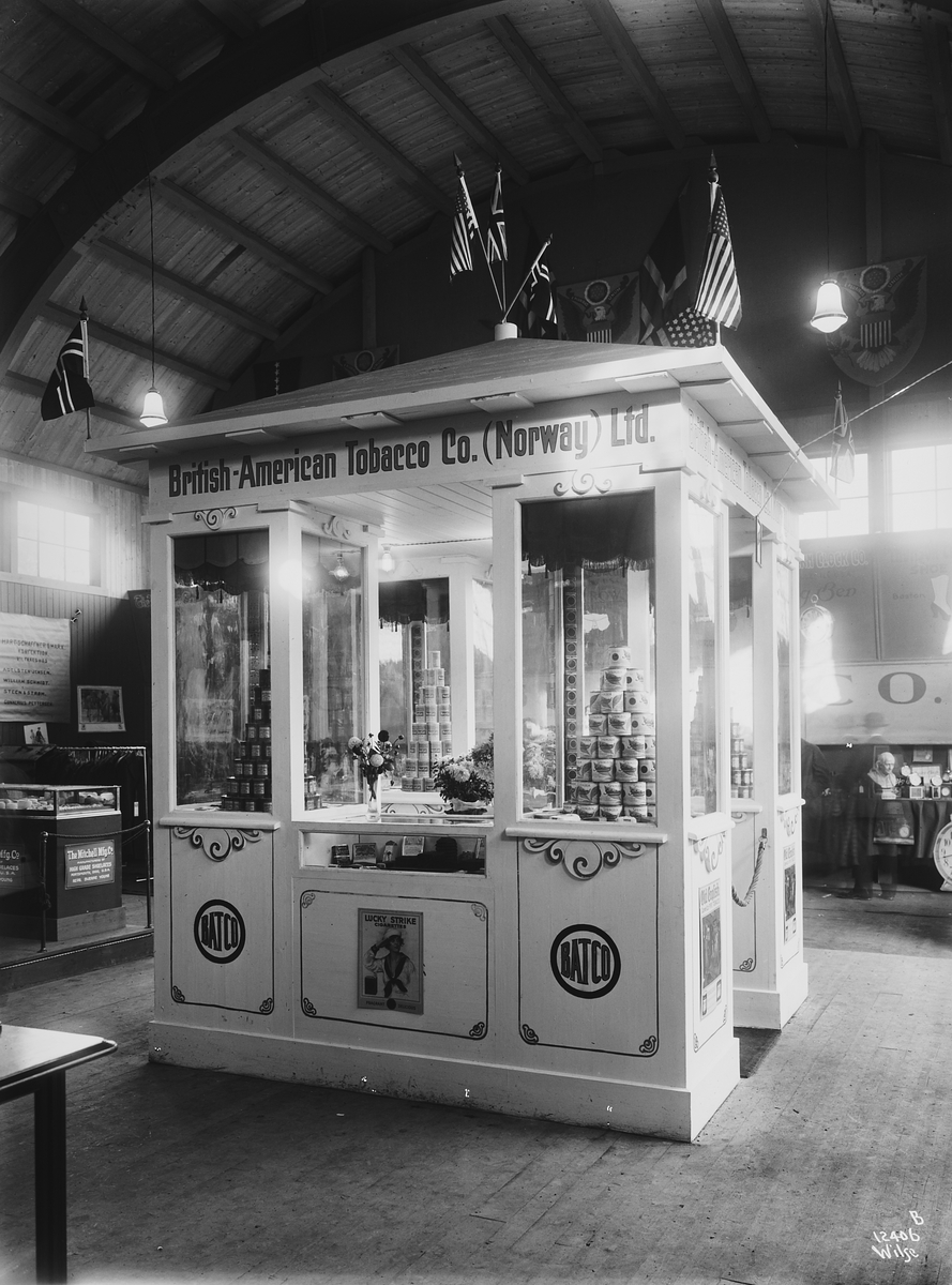 Anders Beer Wilse, Konv: British American tobacco co. udstilling