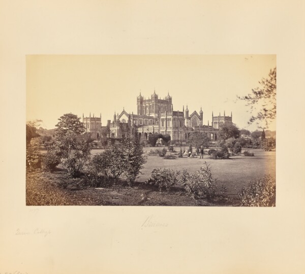 Samuel Bourne, Benares; Queen's College