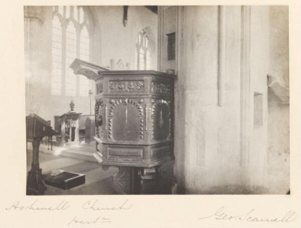 Scamell, George (Mr), National Photographic Record and Survey