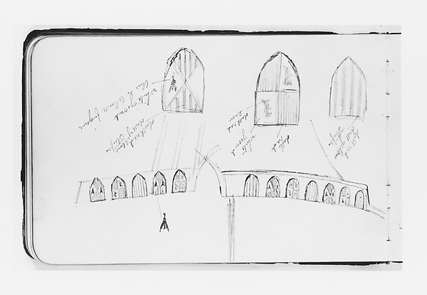 Albert Bierstadt, Studies of Coats of Arms for the Landing of Columbus (from Sketchbook)
