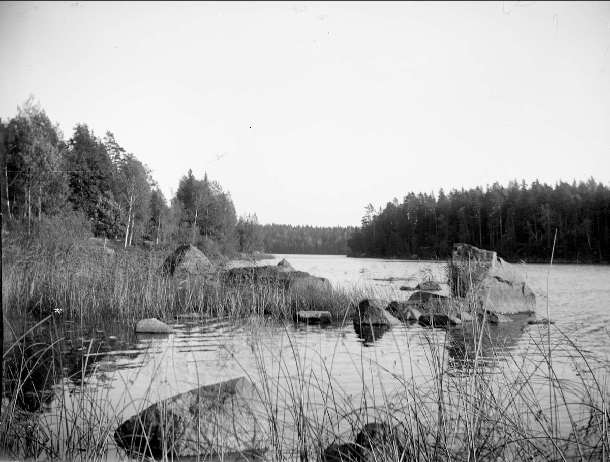 August Fredrik Schagerström, Långsjön, Almunge socken, Uppland september 1920
