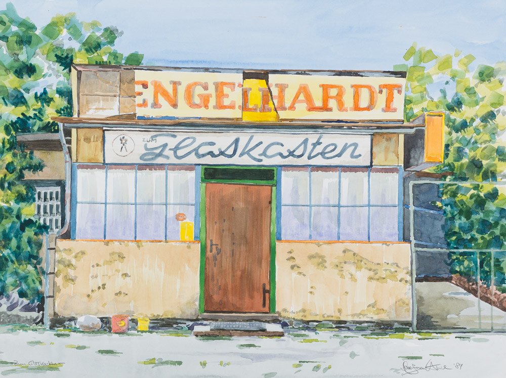 Hans-Jürgen Gabriel, Zum Glaskasten, 1989