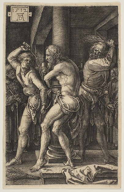 Albrecht Dürer, The Flagellation, from "The Passion"