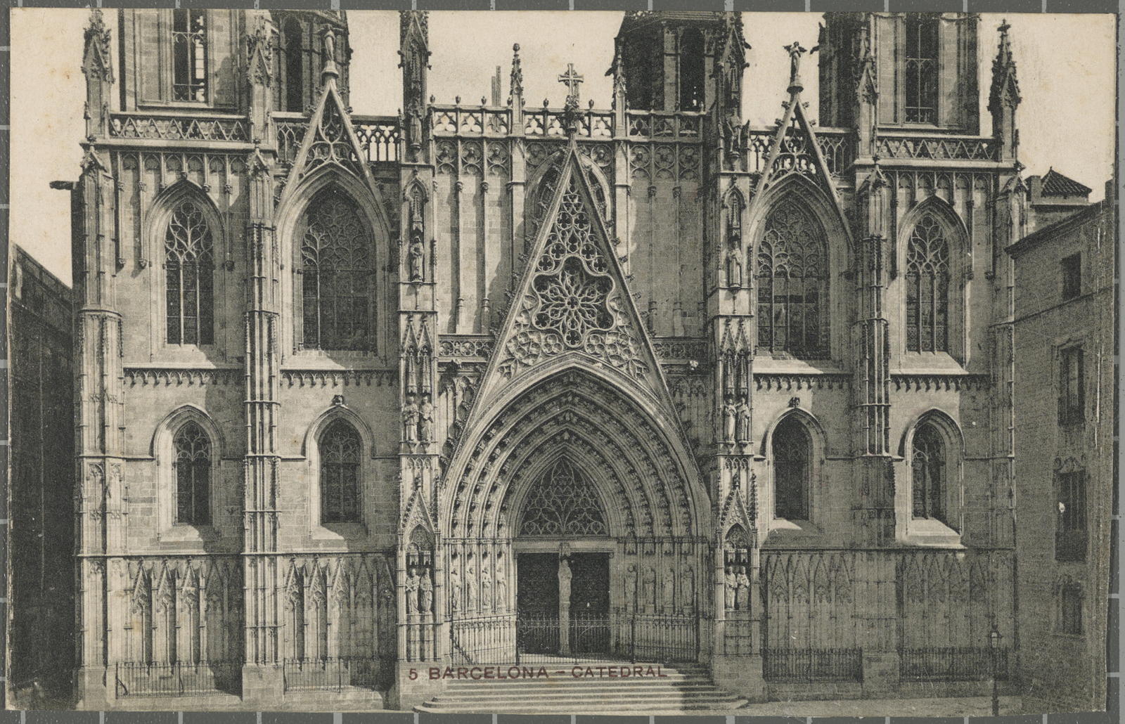 Desconegut, 5 BARCELONA - CATHEDRAL