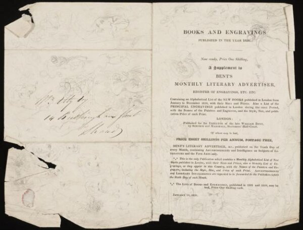 William Etty, Drawing