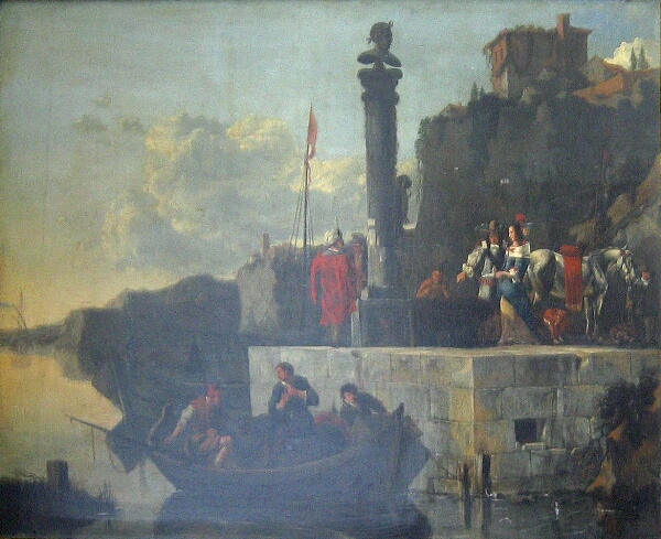Nicolaes Berchem, Italiensk søhavn