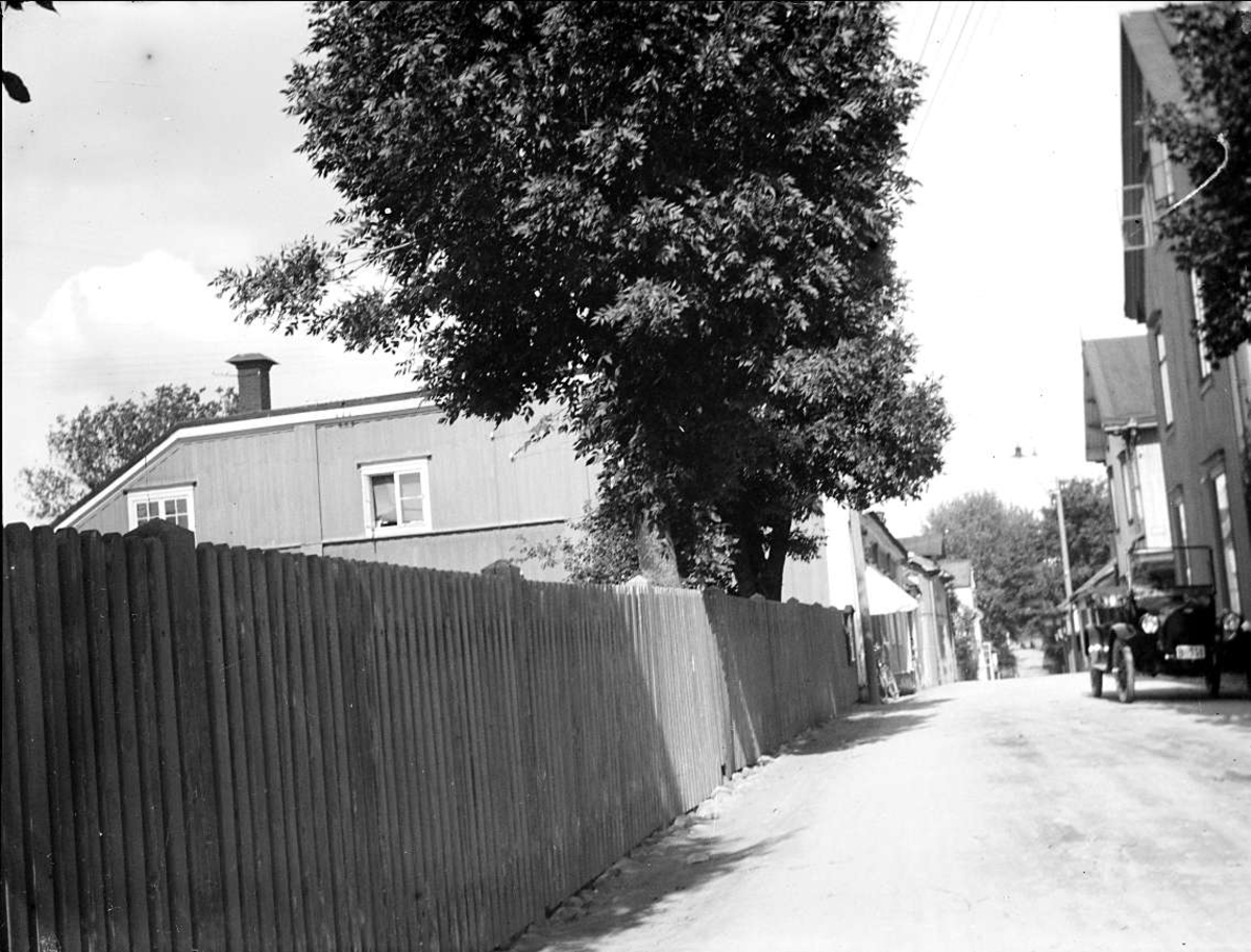 August Fredrik Schagerström, "Östhammar. Norra Tullportsgatan", Uppland juli 1920