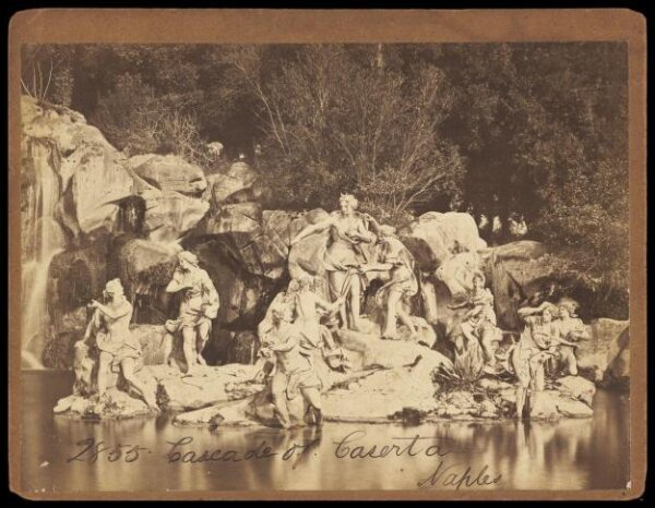 Francis Frith, Cascade of Caserta.  Naples
