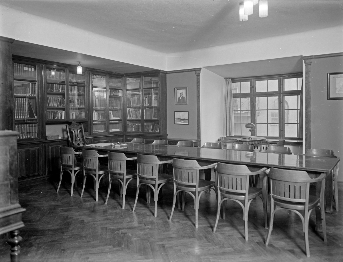 Paul Sandberg, Libraries or meeting rooms, probably in Uppsala