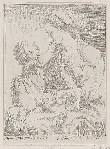 Giovanni David, Virgin and Child