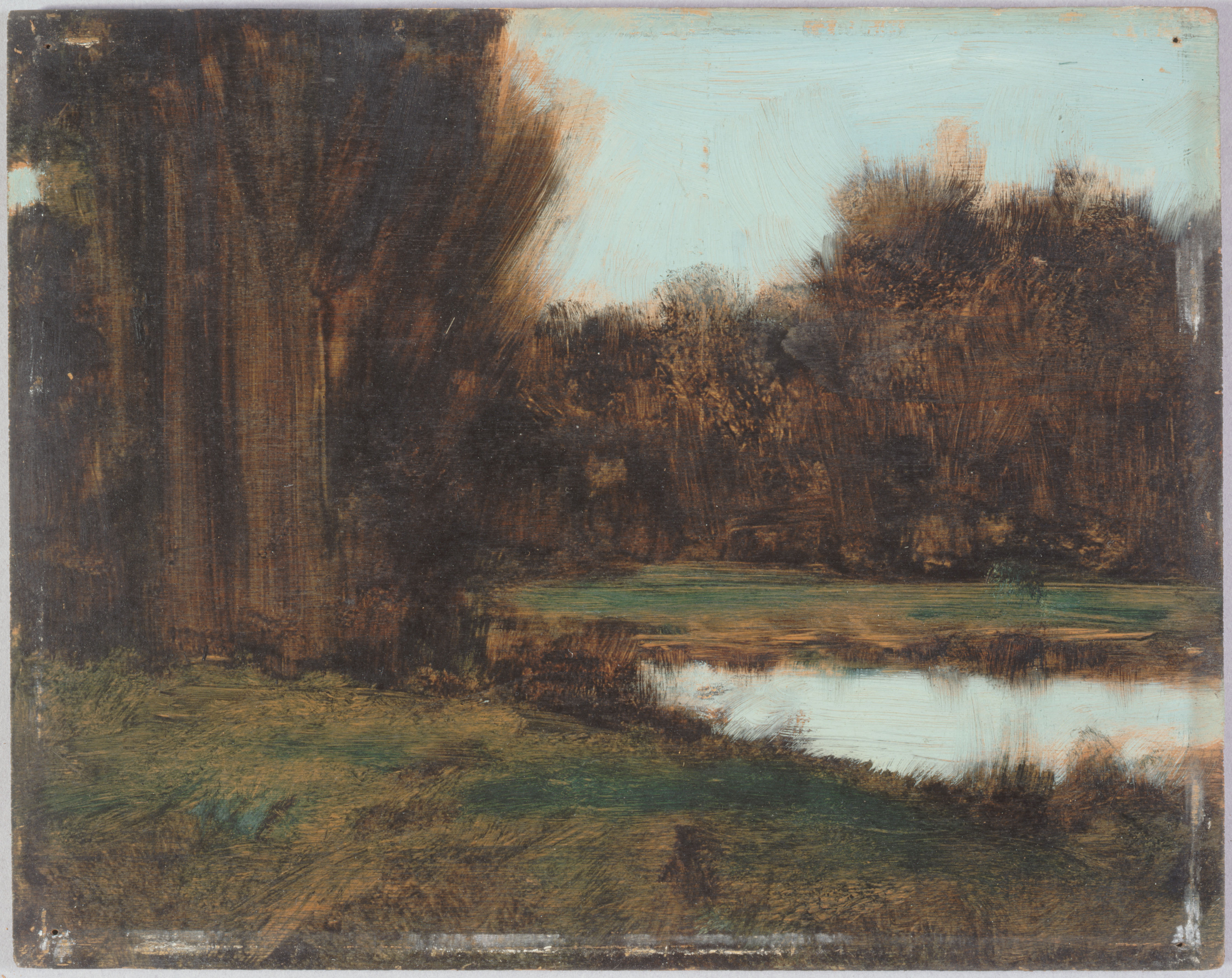 Jean-Jacques Henner, Paysage d'Alsace, une mare