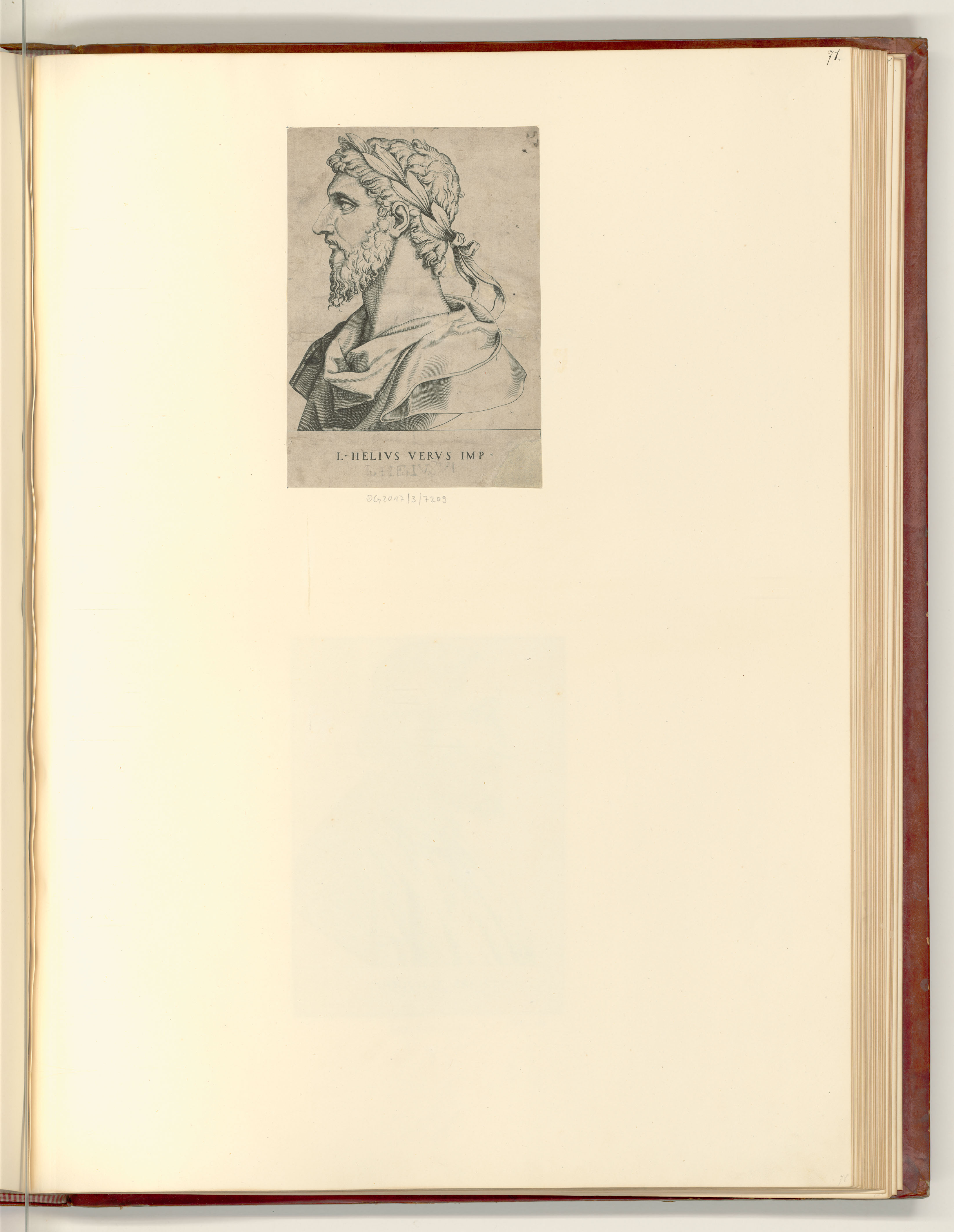 unbestimmt, Büste des römischen Kaisers Lucius Verus