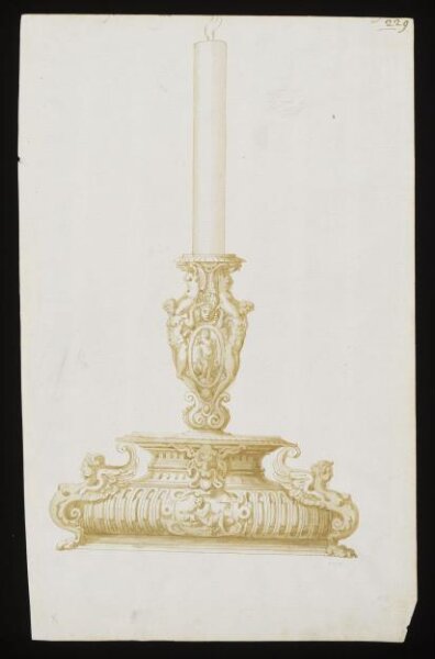 Unknown, Design for candlestick