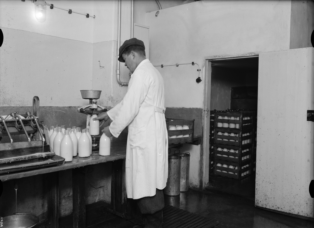 Paul Sandberg, Interiör, Mjölkcentralen, S:t Persgatan, Uppsala december 1936
