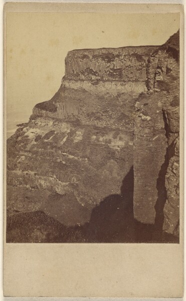 Unknown, Ireland. Series of views at and naer the Giant's Causeway, Co. Antrim. Pleaskin Head. Shewing the largest column...basaltic...