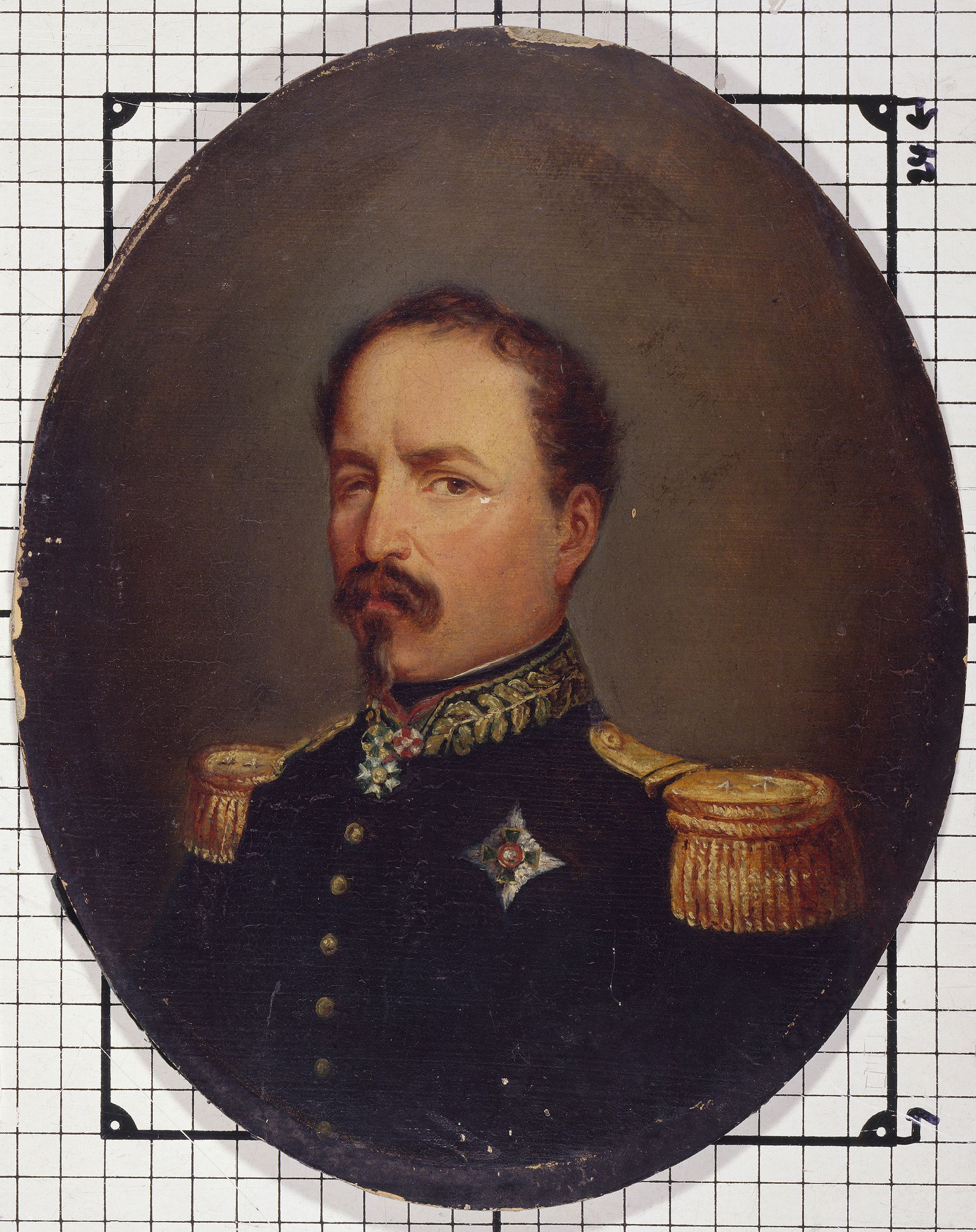 Anonyme, Portrait du Baron Chery Rebillot (1794-1855), préfet de police du 20 décembre 1848 au 8 novembre 1849.