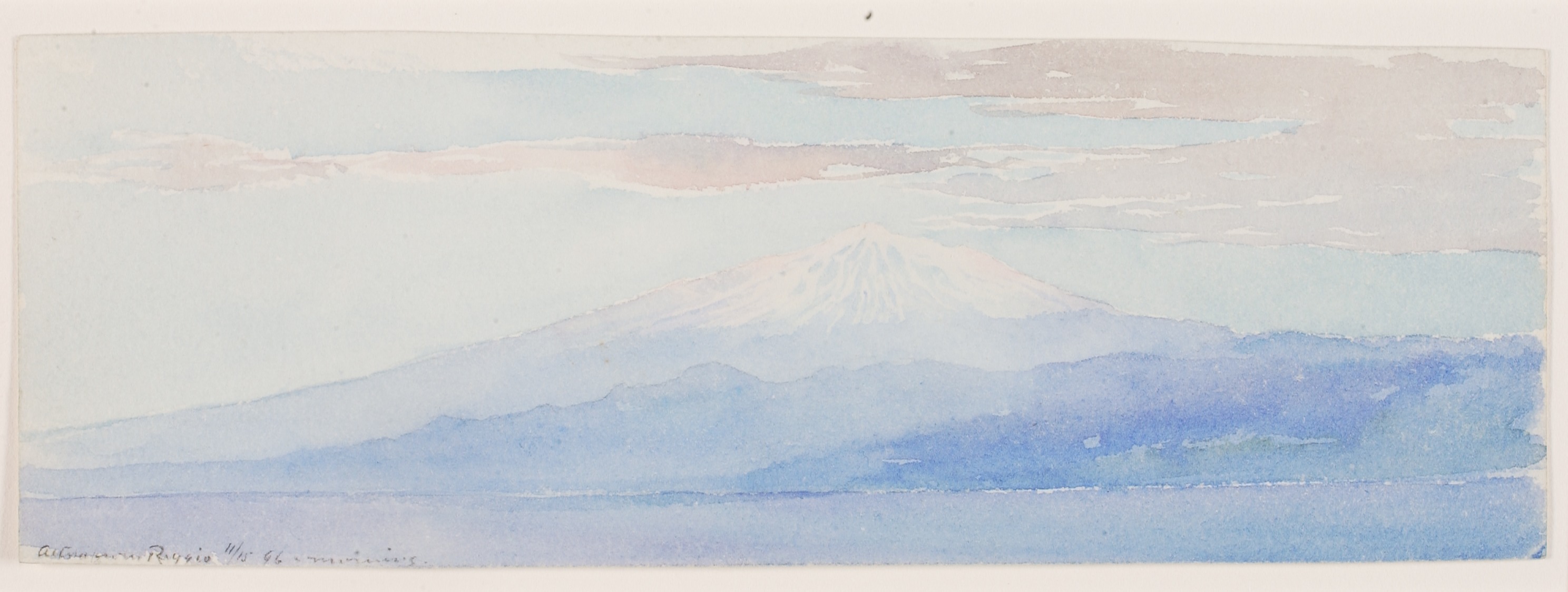 George Elbert Burr, Alto from Reggio, Morning