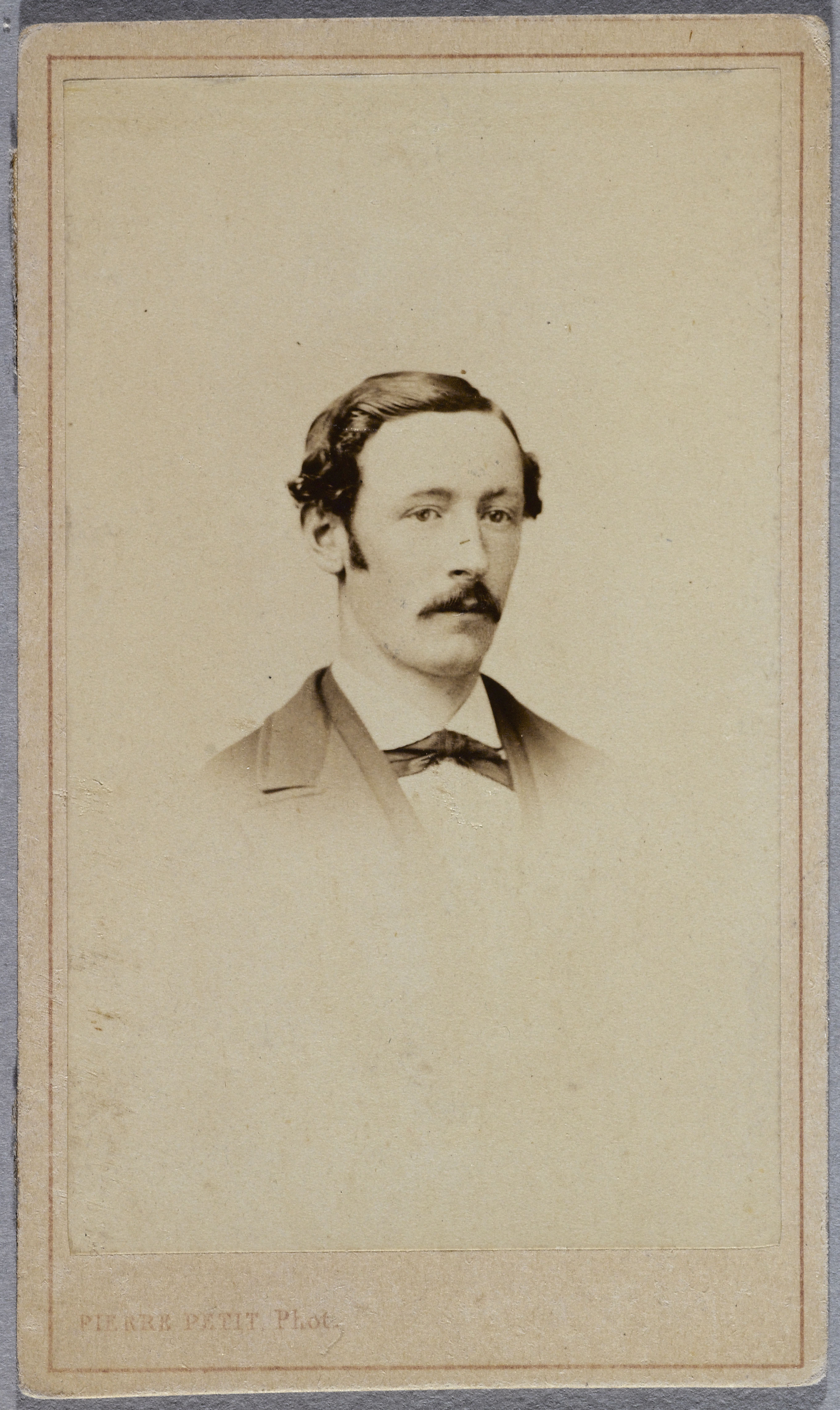 Pierre Petit, Portrait de René Waldeck-Rousseau (1809-1882), avocat et homme politique.