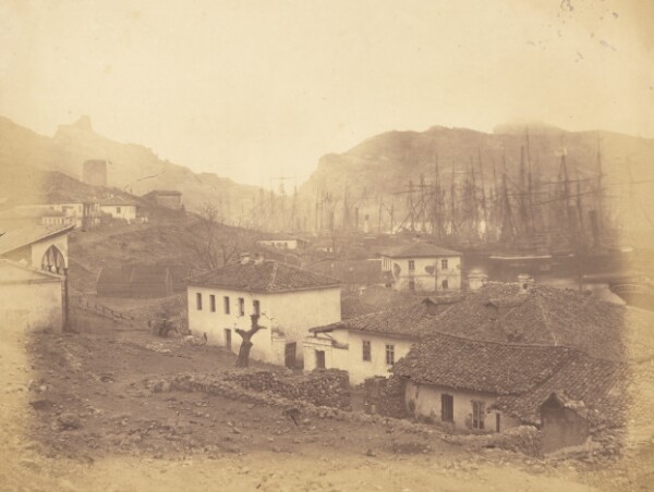 Roger Fenton, Balaklava, looking seawards.