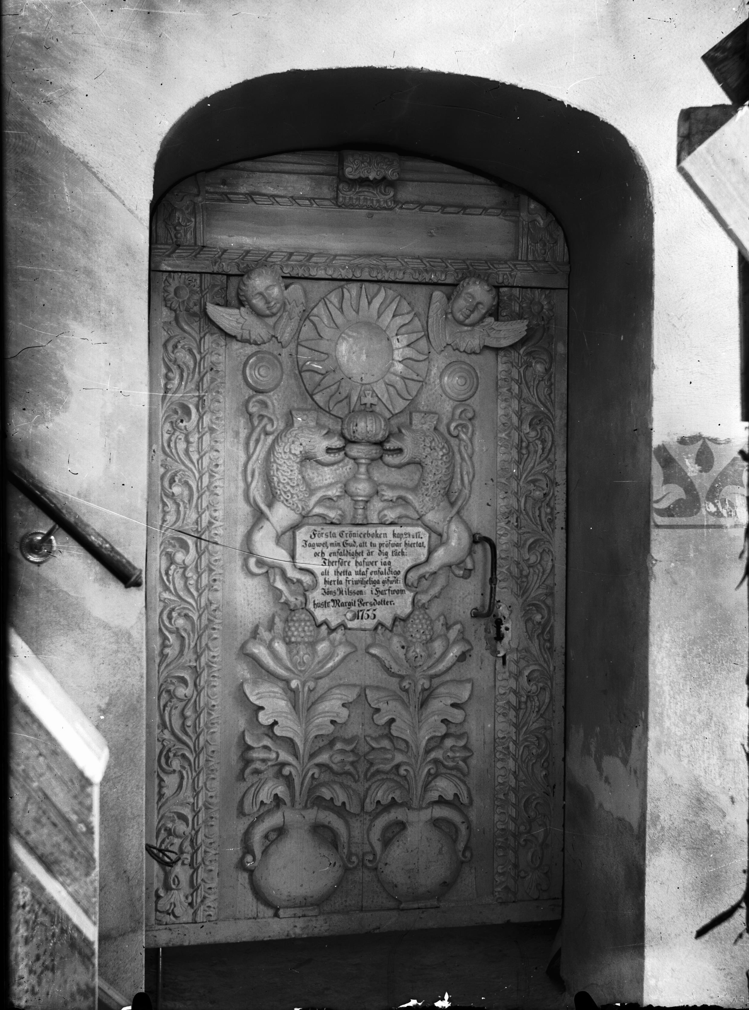 Oscar Svensson, Indals kyrka