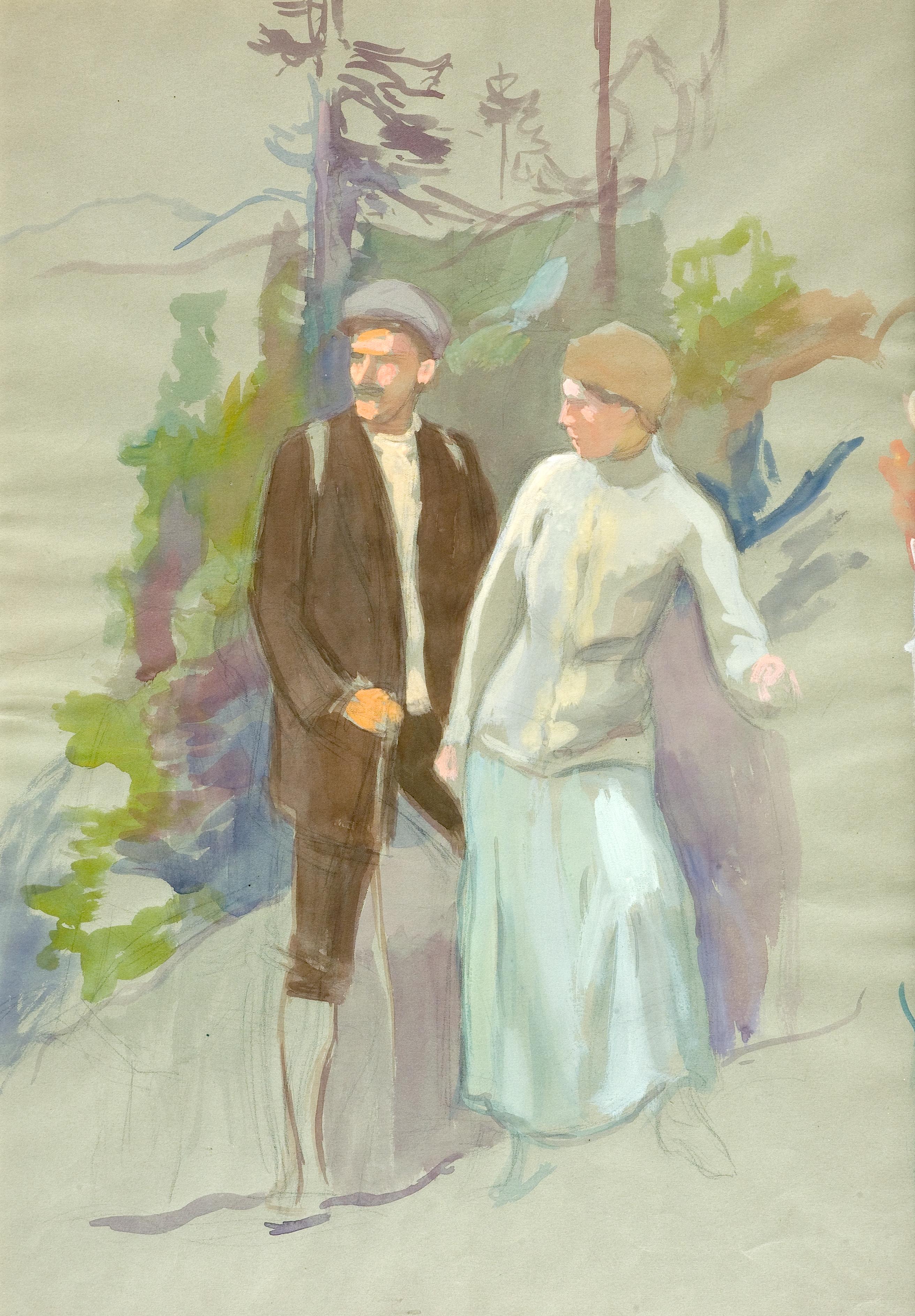 Eero Järnefelt, Sarvikallio - mies ja nainen