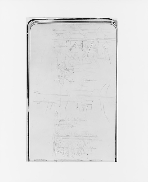 Albert Bierstadt, Sketch of Forest Scenery (from Sketchbook)