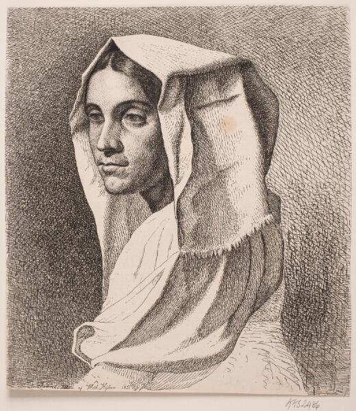 Vilhelm Kyhn, Italiensk bondepige