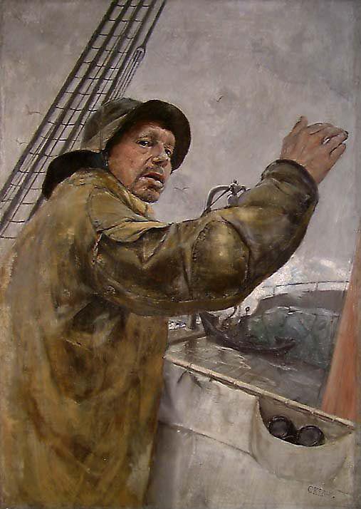 Christian Krohg, Port your Helm!