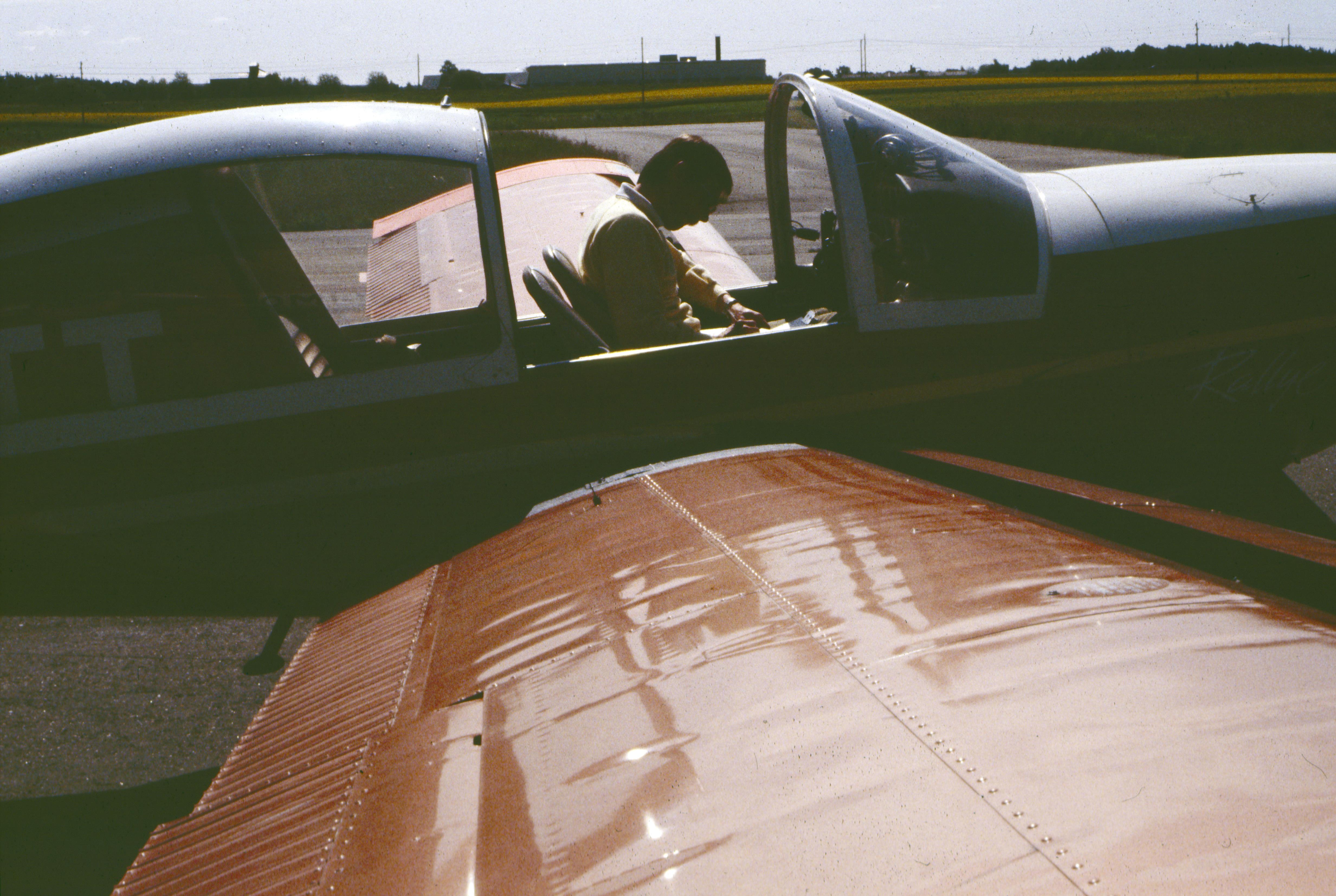 Jan Norrman, Vårgårda flygfält