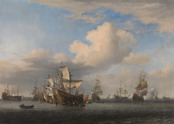 Willem van de Velde (II), Captured English Ships after the Four Days’ Battle