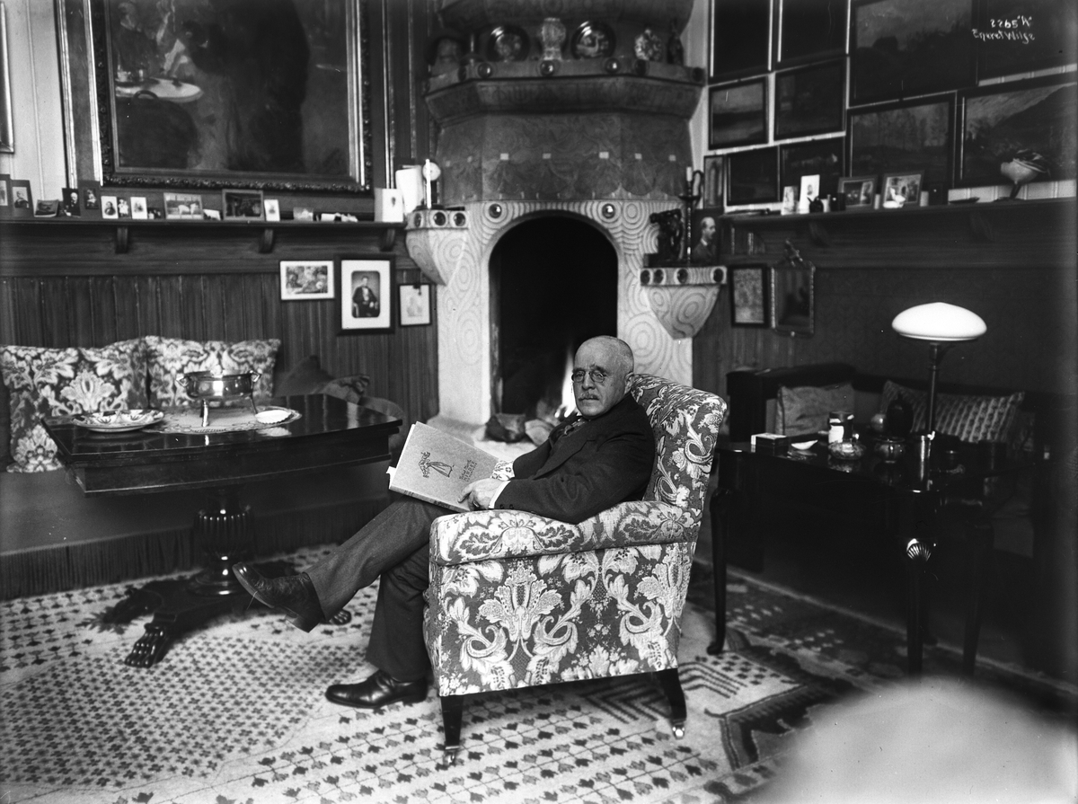 Anders Beer Wilse, Prot: Munthe Gerhard i peisestuen