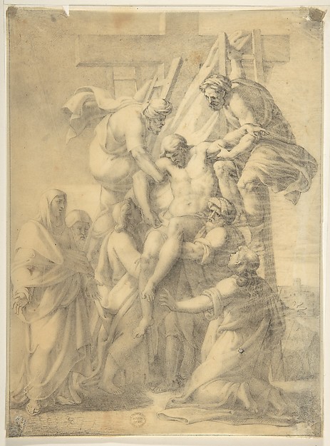 Anonymous, Italian, 16th century, Descent From the Cross
