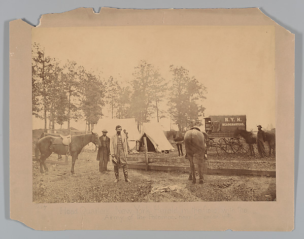Unknown, New York Herald Correspondents in Field