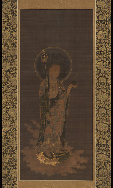 Unidentified artist, Welcoming Descent of the Bodhisattva Jizō