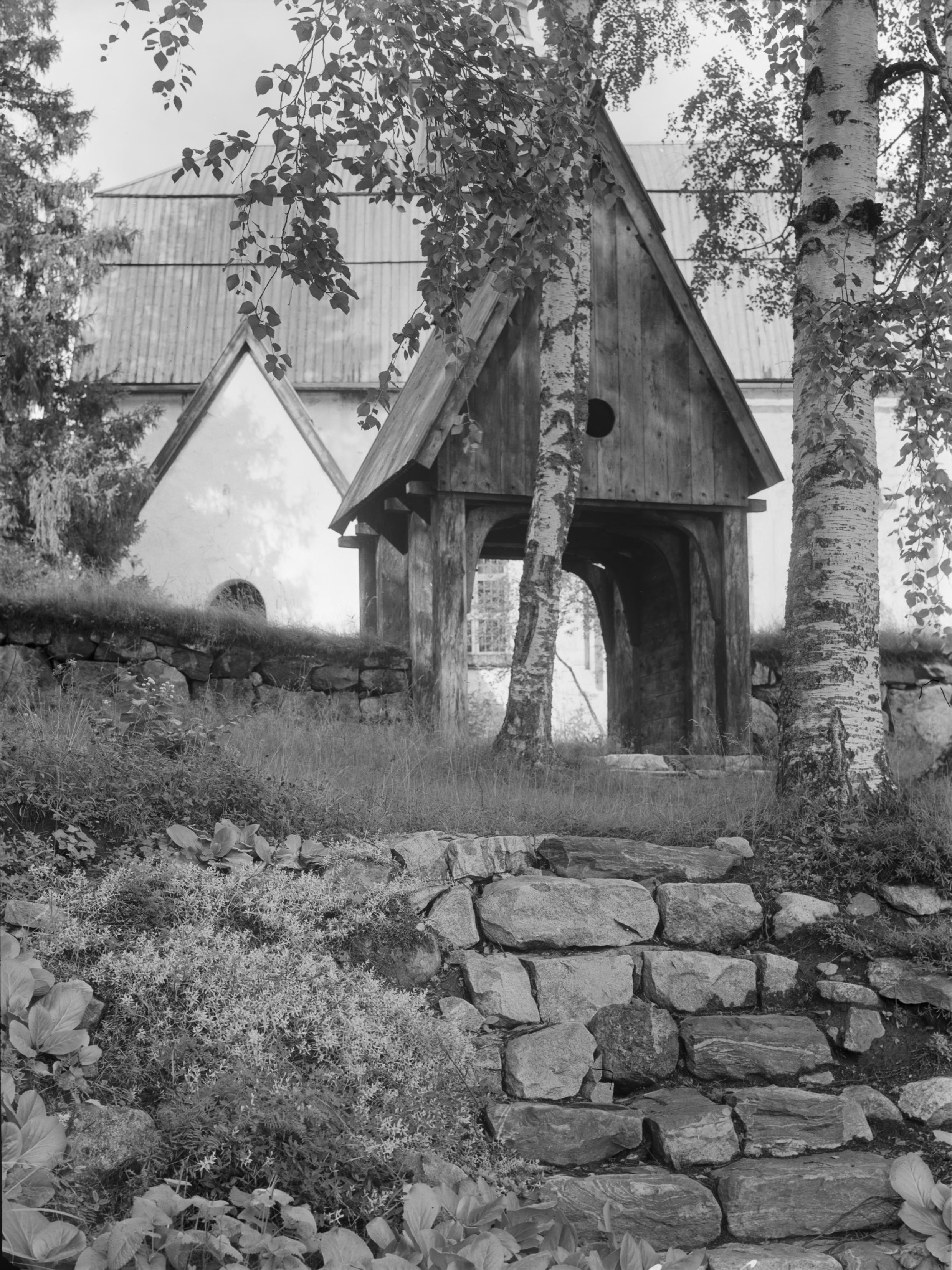 Iwar Anderson, Ytterlännäs gamla kyrka