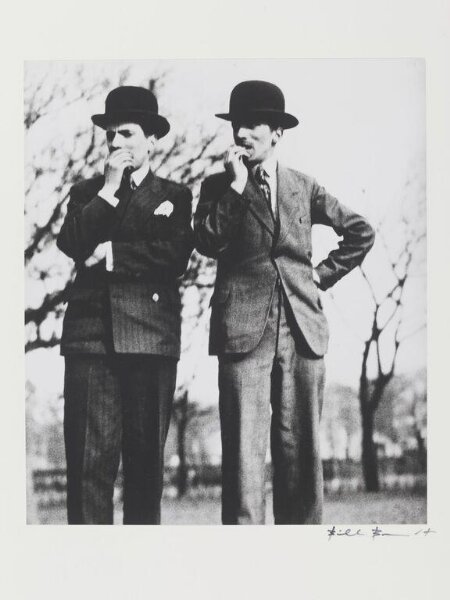 Bill Brandt, Racegoers at Sandown Park