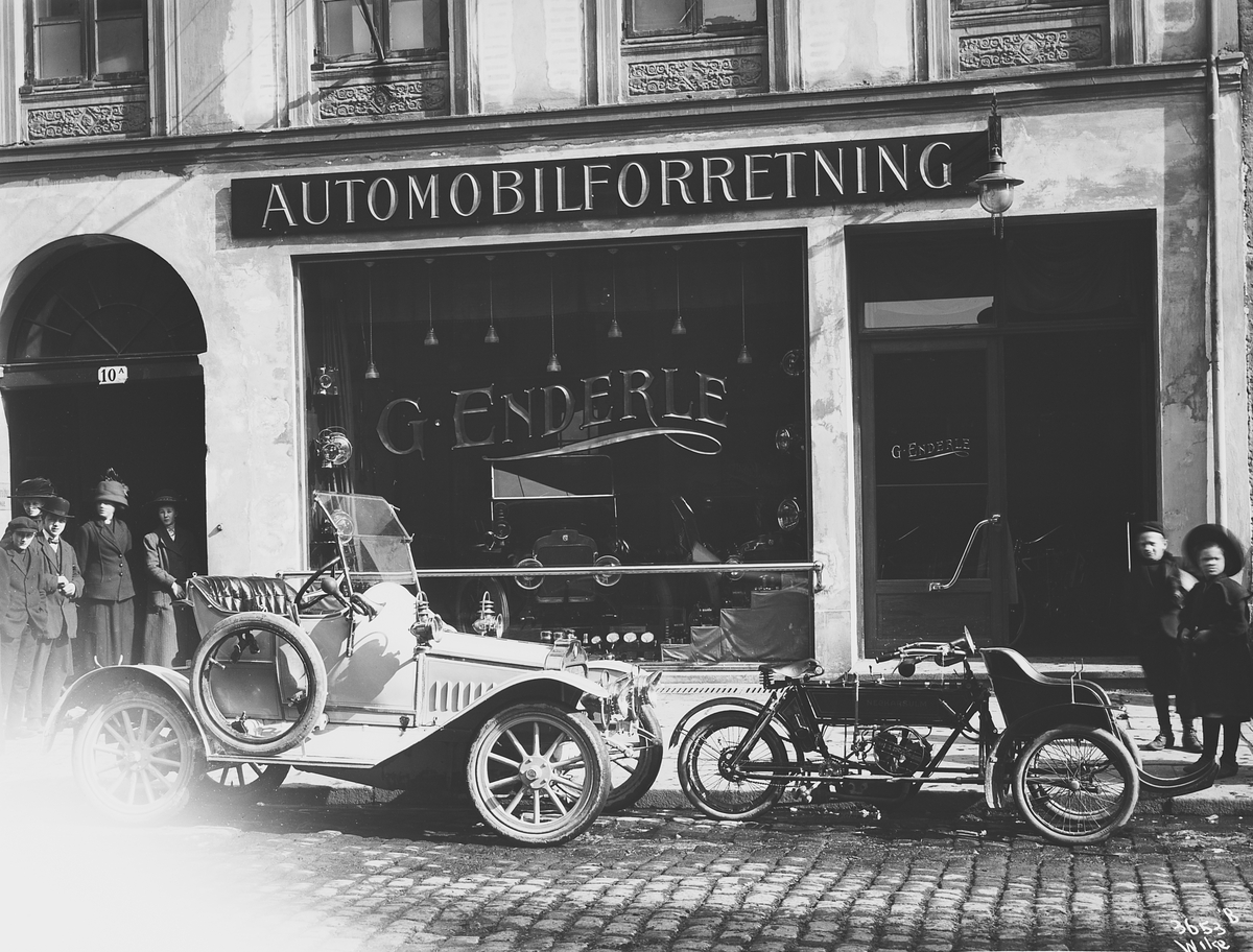 Anders Beer Wilse, Prot: Enderles Butik facade