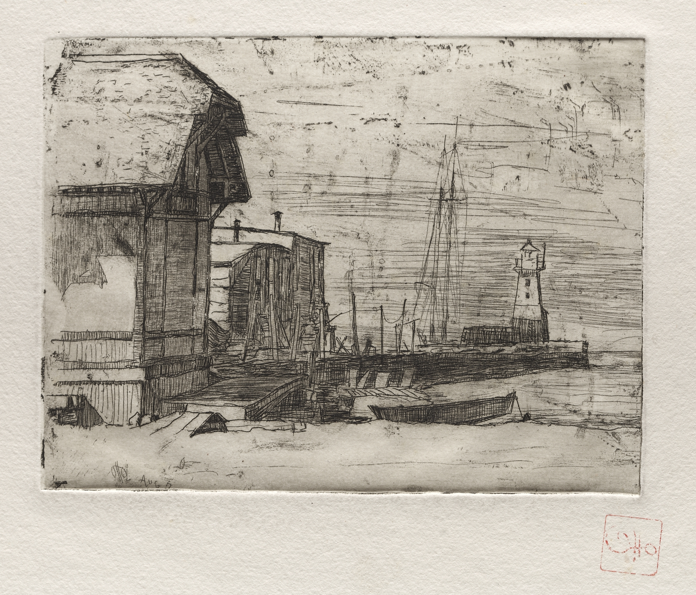 Otto H. Bacher, West Pier 1878