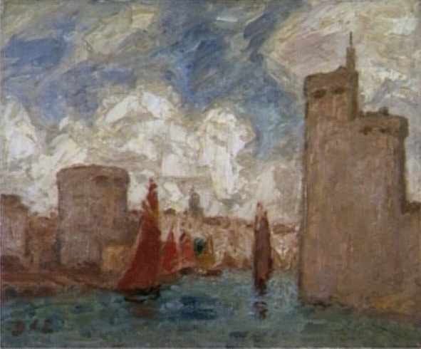 Georges d' Espagnat, La Rochelle