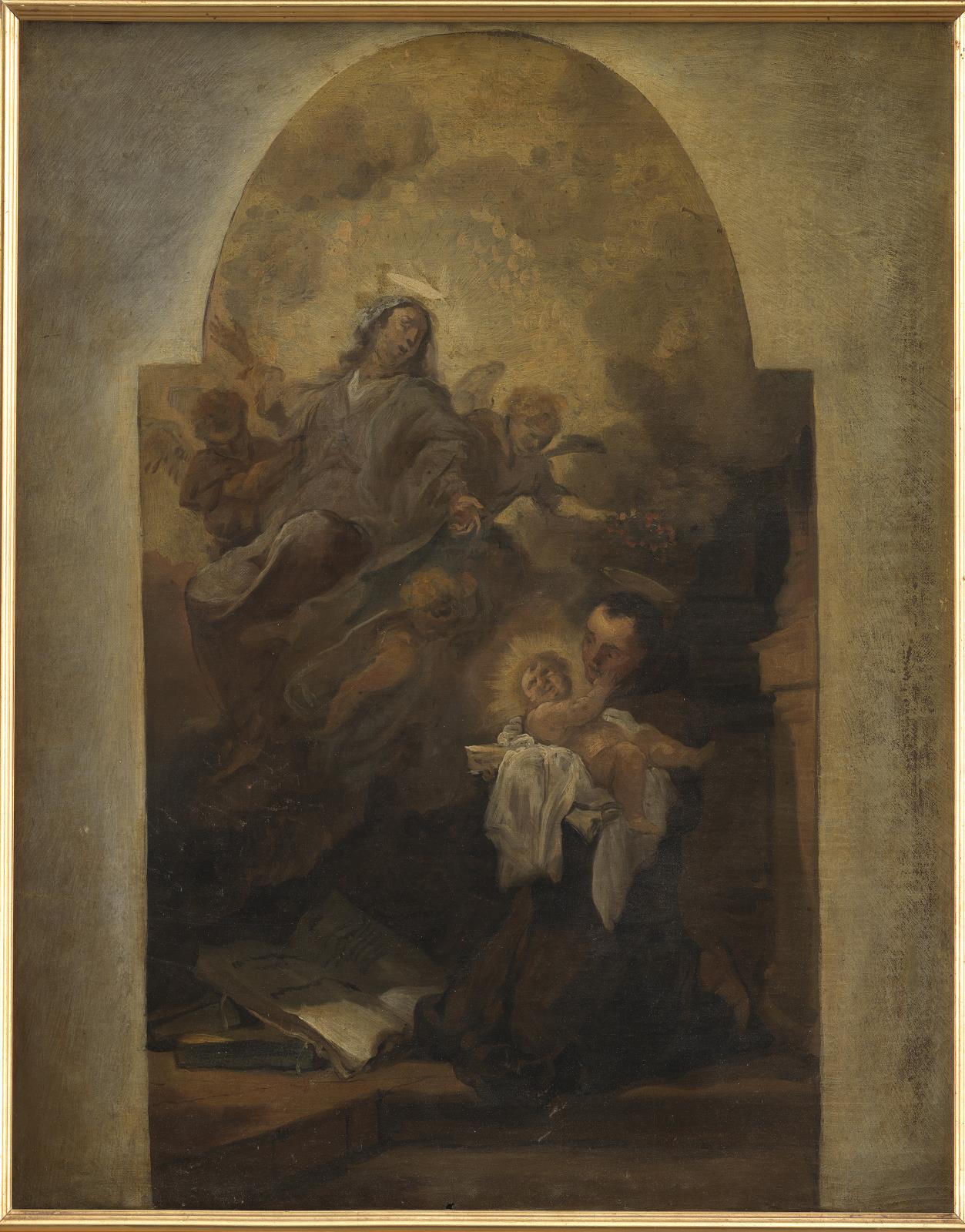Anthony van Dyck, Jesusbarnet, Jomfru Maria og Den hellige Frans