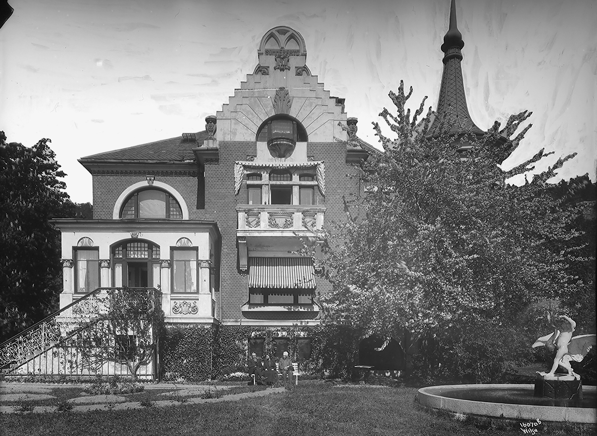 Anders Beer Wilse, Prot: Grøndahl villa