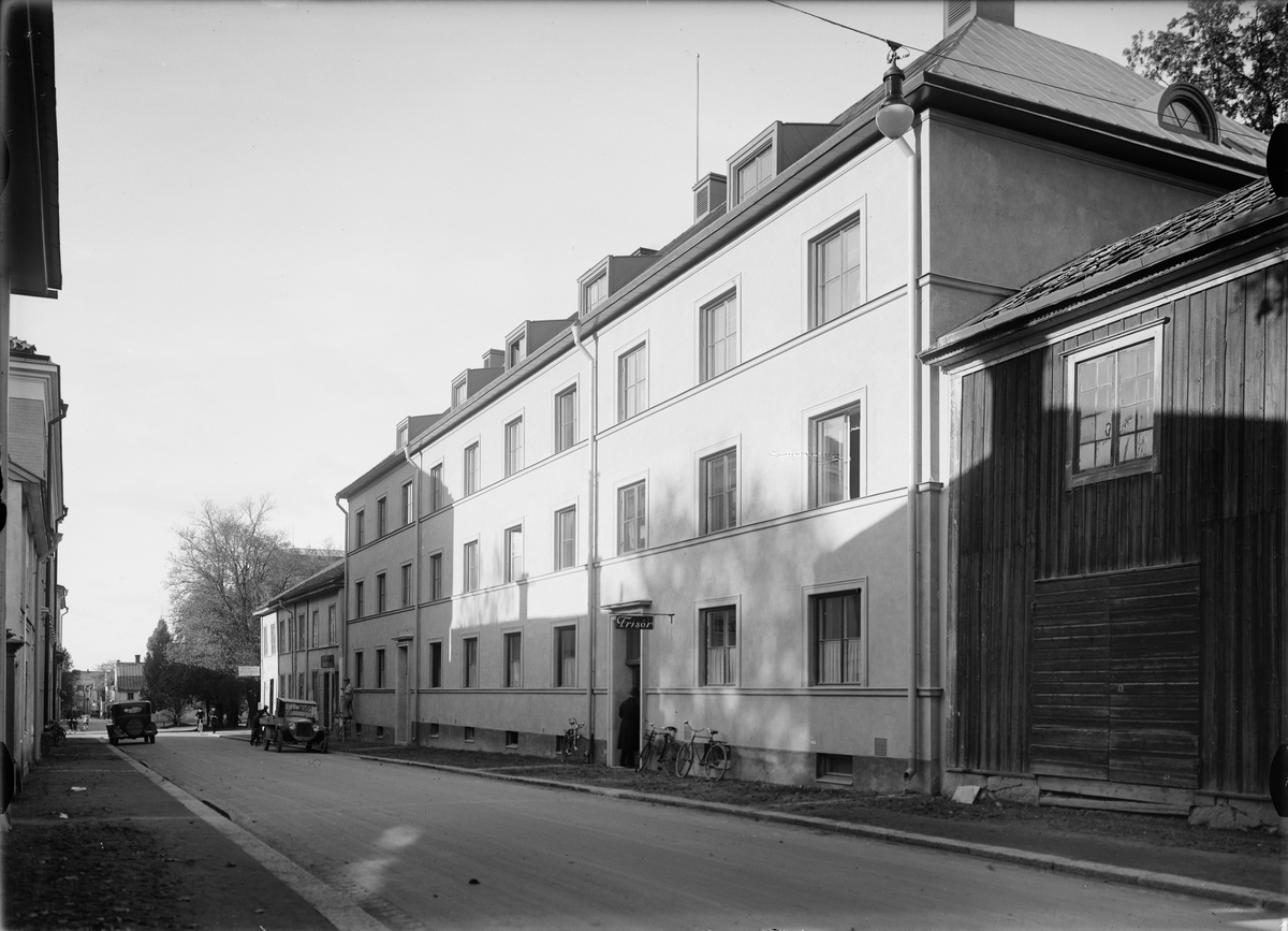 Paul Sandberg, Studentbostadshuset Gubbhyllan, kvarteret Ubbo, Övre Slottsgatan 5, Uppsala före 1933